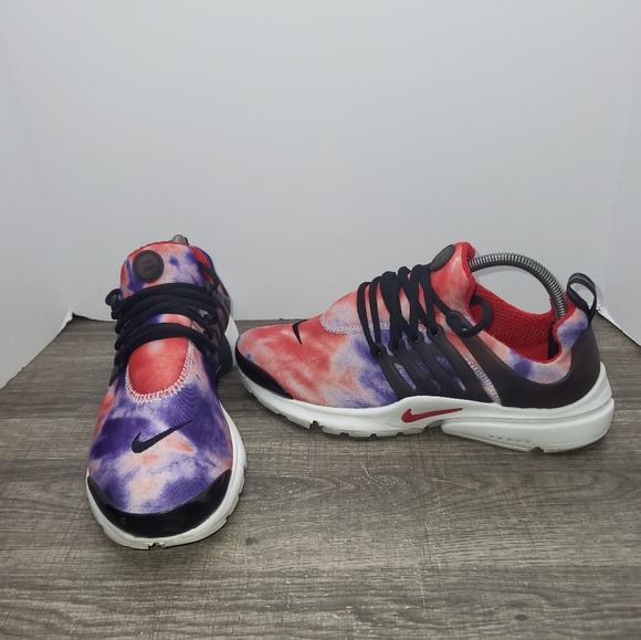 Nike Air Presto Tie-Dye Doll University Red Men's Size 8 Running Shoes - Picture 1 of 10